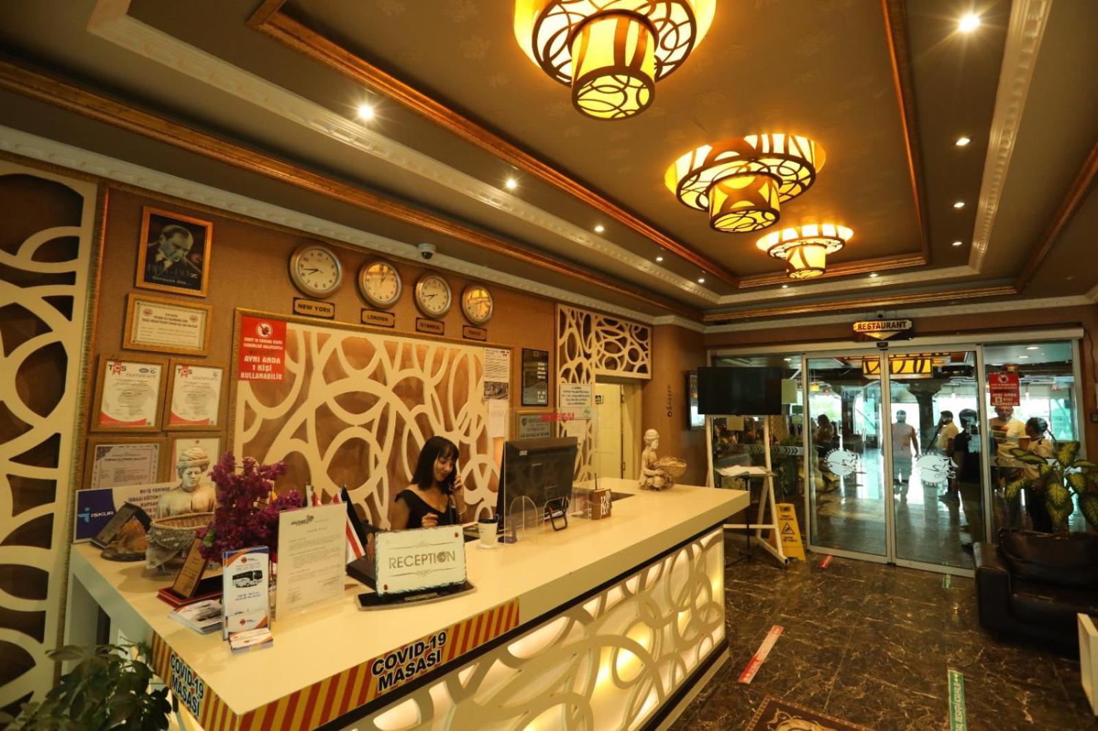 Unluselek Hotel Anamur Exterior photo